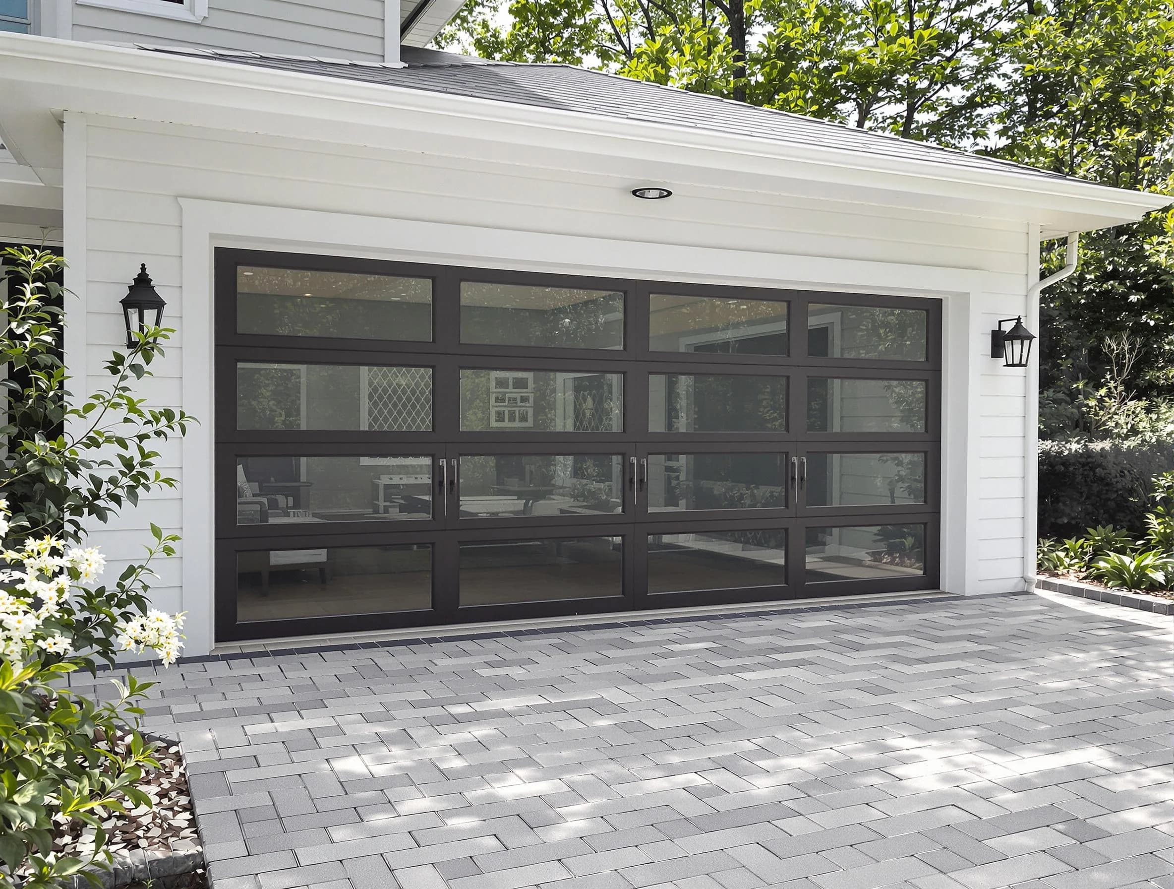 Temecula Garage Door Repair design specialist presenting custom garage door options to Temecula homeowner