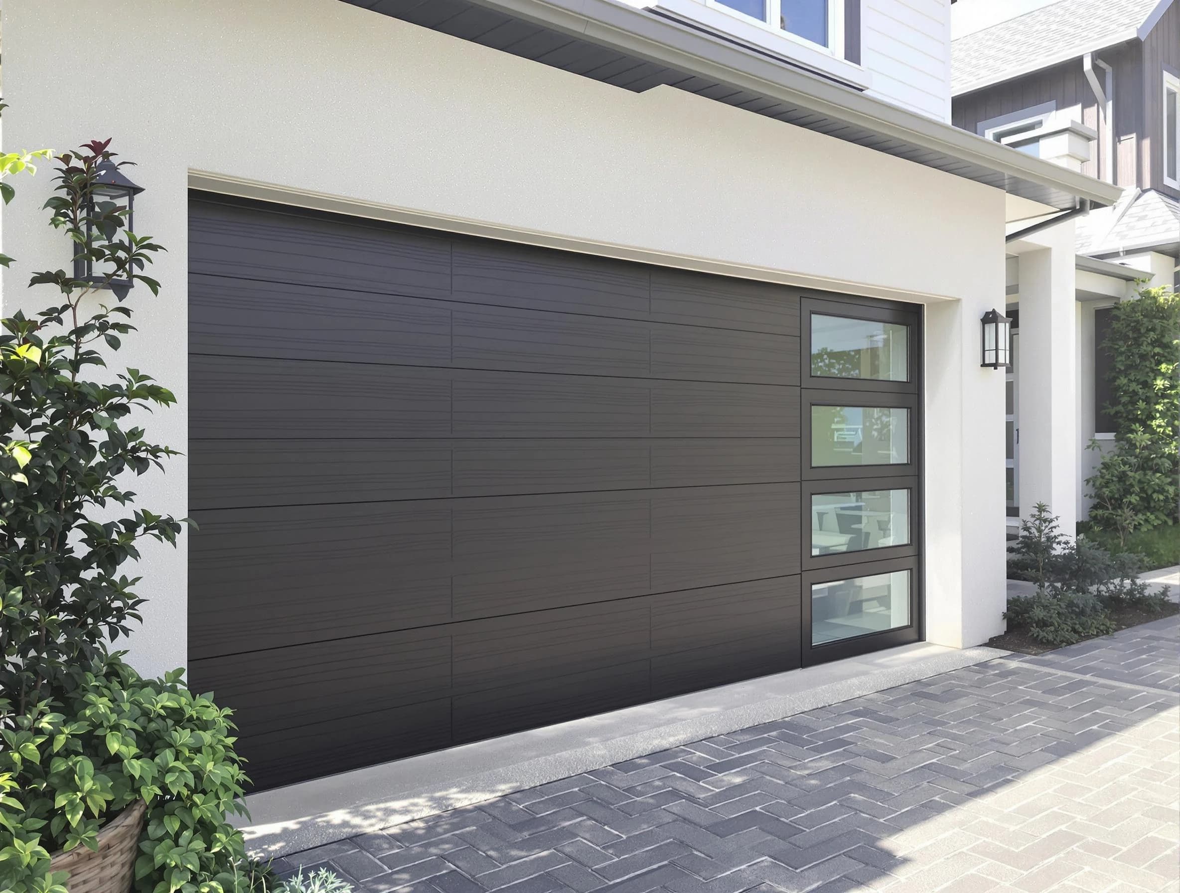 Custom garage door installation by Temecula Garage Door Repair in Temecula