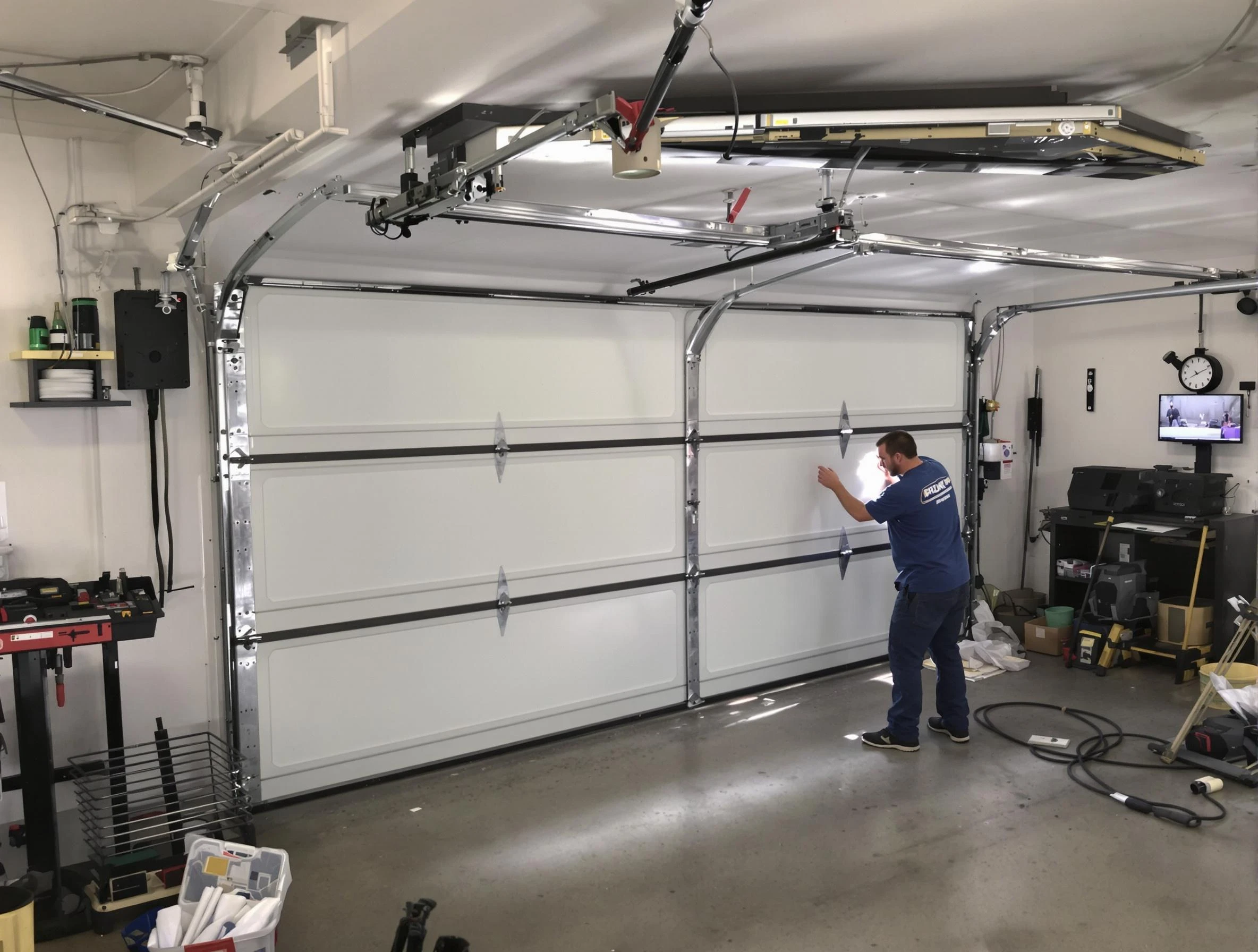 Professional garage door repair service by Temecula Garage Door Repair in Temecula