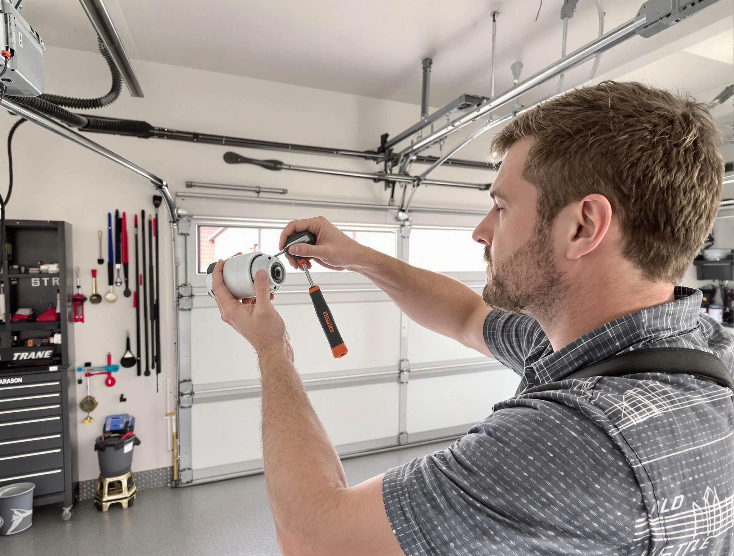 Garage door opener repair service by Temecula Garage Door Repair in Temecula